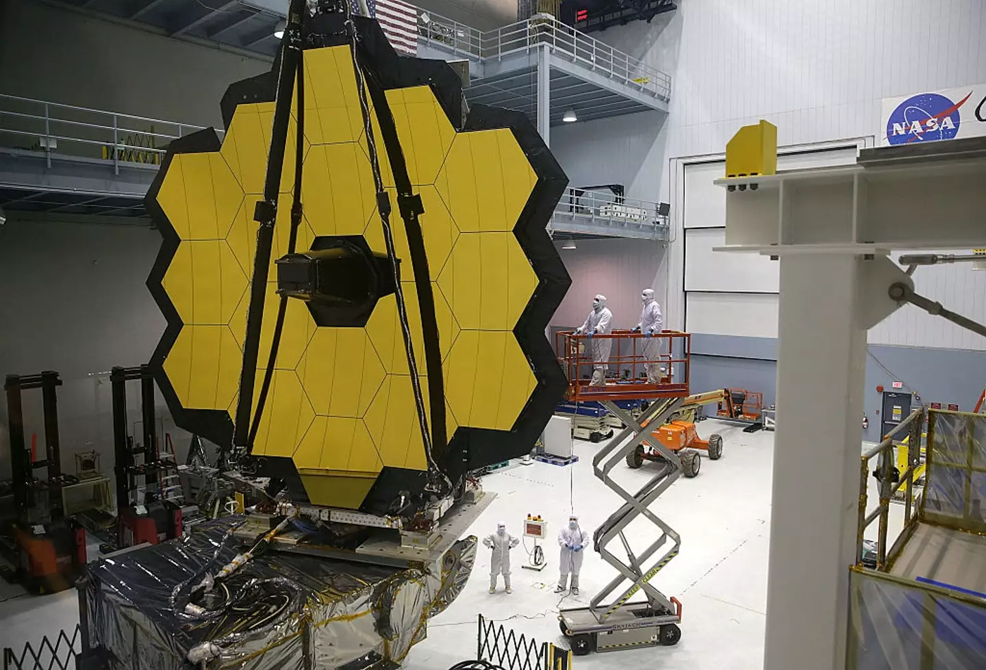 International scientists will be given access to the James Webb Space Telescope to help spot this asteroid. (Alex Wong/Getty Images)