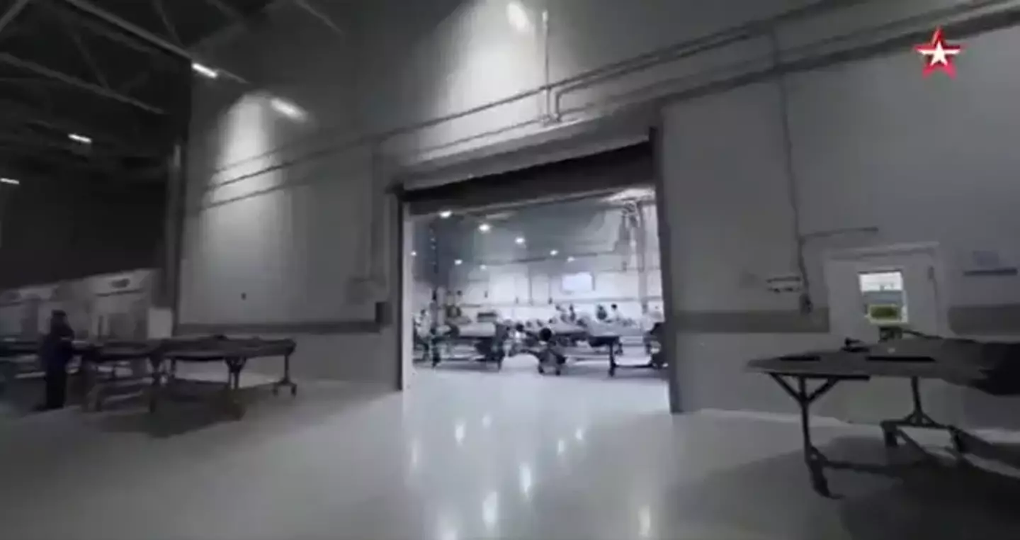 Photos of Vladimir Putin's drone factory provide a chilling look into what weapons are being used in their war against Ukraine (Zvezda)