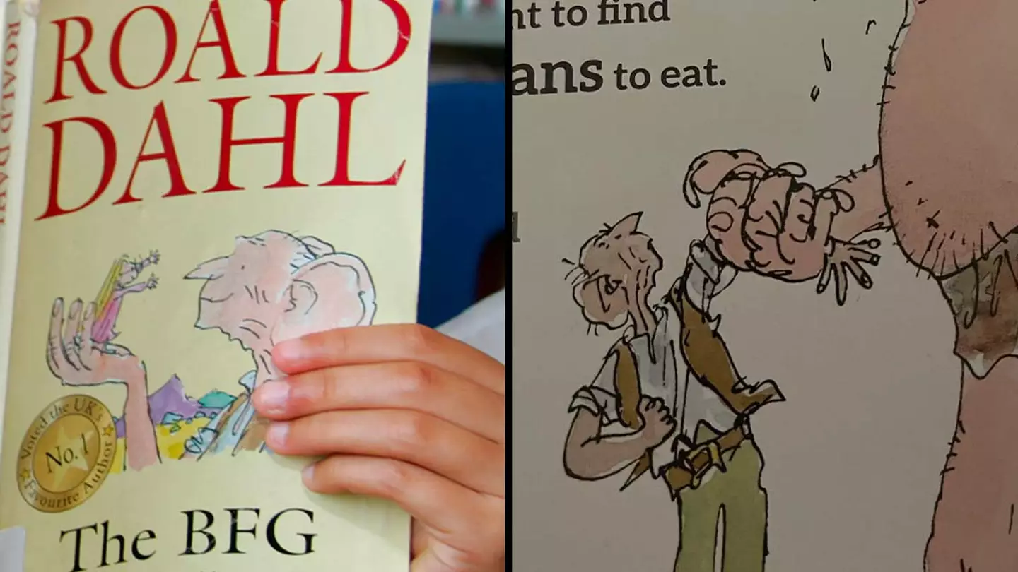 People Baffled As BFG Artwork Appears To Show NSFW Body Part