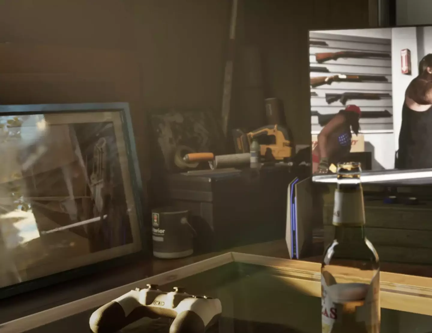 Can you spot the PS5? (Rockstar Games)