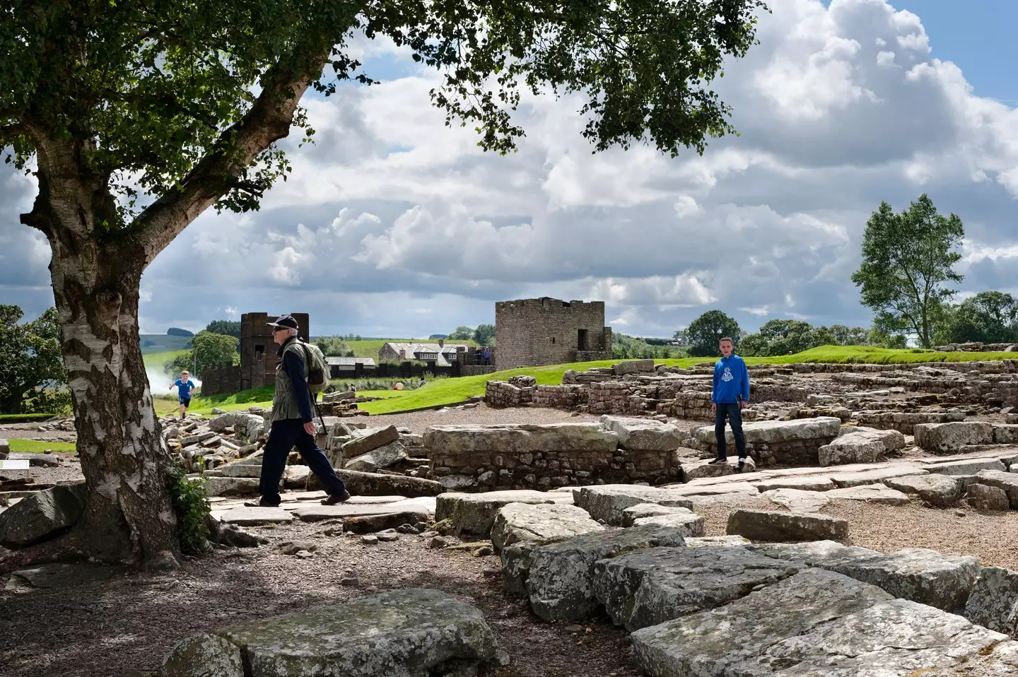 The object was found in a ditch at the site.