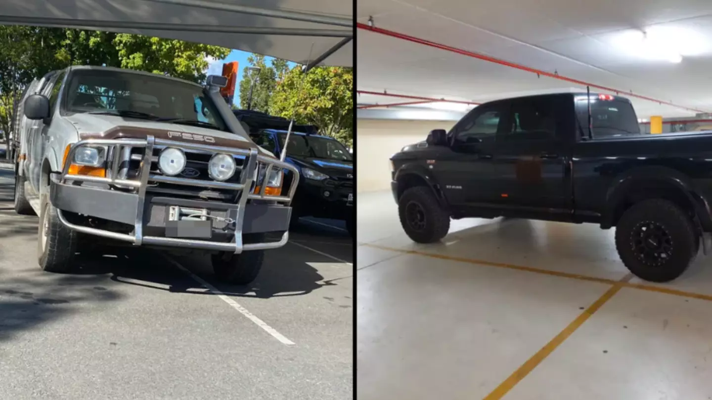 Aussies are demanding humongous American SUVs to be banned after picture goes viral