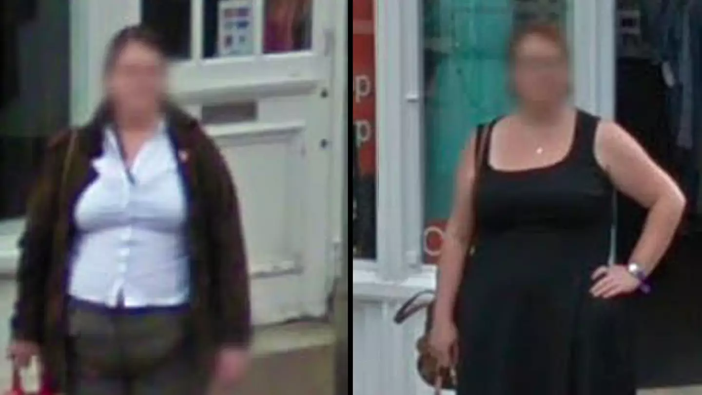 Google Maps captures woman standing in exactly the same spot nine years apart