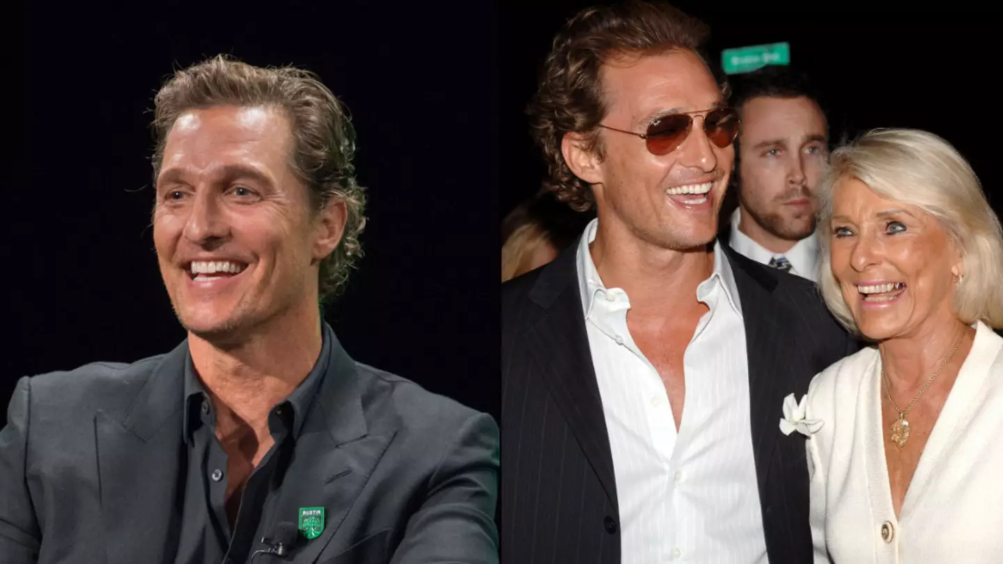 Matthew McConaughey's mum refused to cover dad's huge manhood when he died during sex