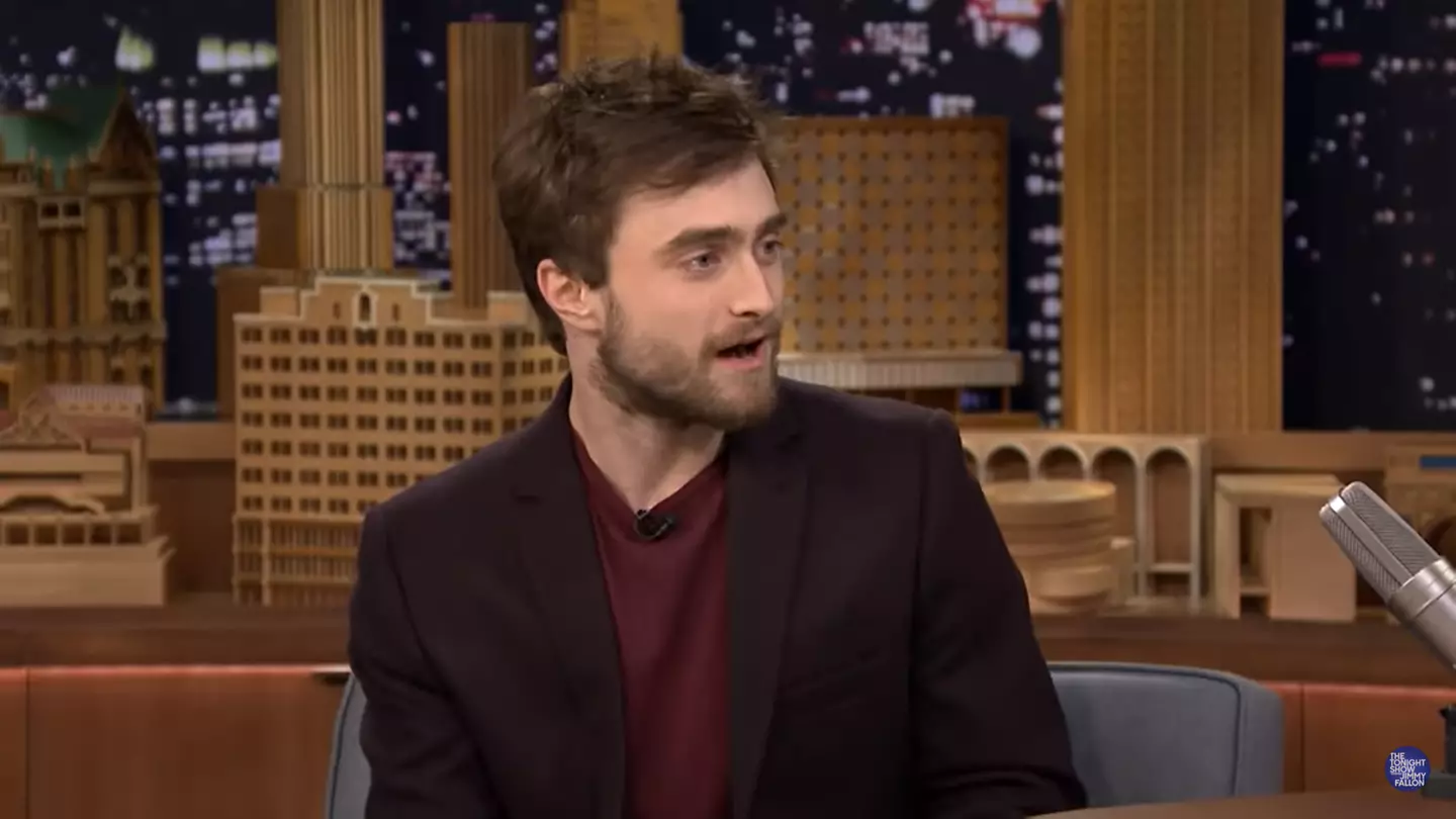 Radcliffe is asked on his rapping talents.