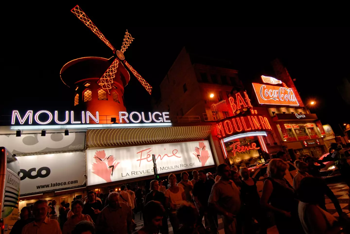 The Moulin Rouge is typically a picturesque spot. (	DEA / V. GIANNELLA / Contributor/Getty Images)