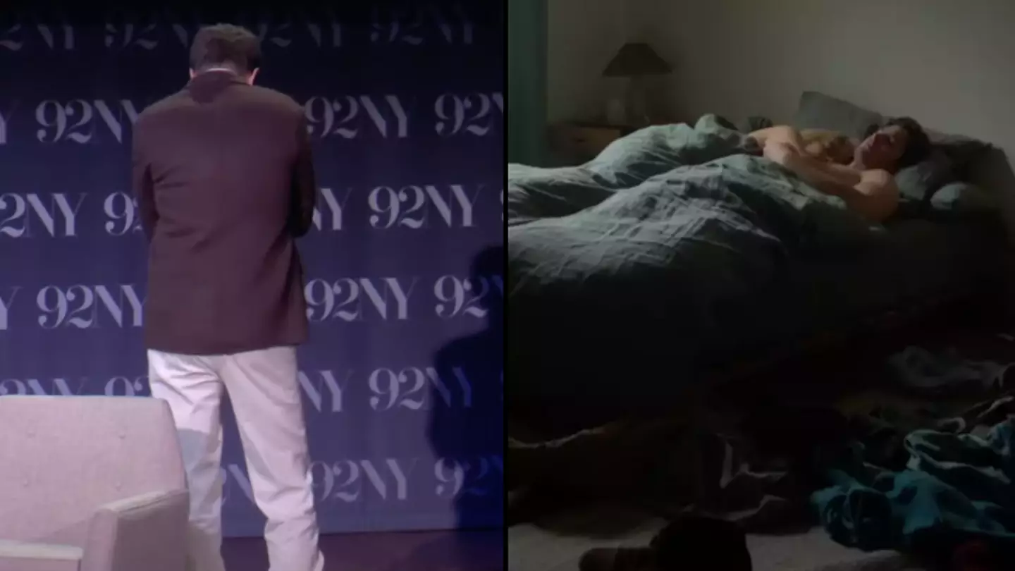 Andrew Garfield re-enacts what happened in 'embarrassing' Florence Pugh sex scene where they 'didn't hear cut'