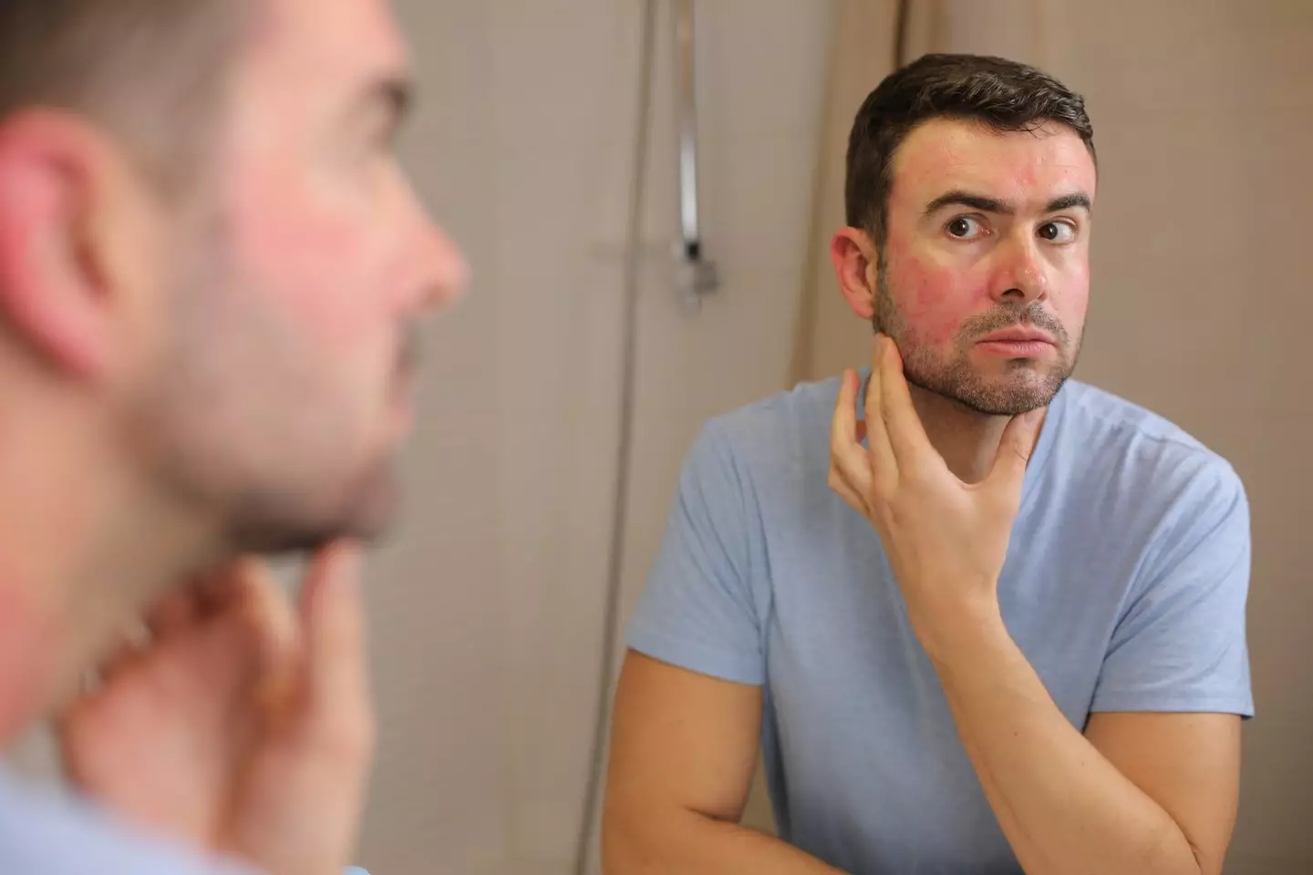 'Alcohol flush reaction' means the body cannot efficiently break down alcohol (Getty Stock Images)