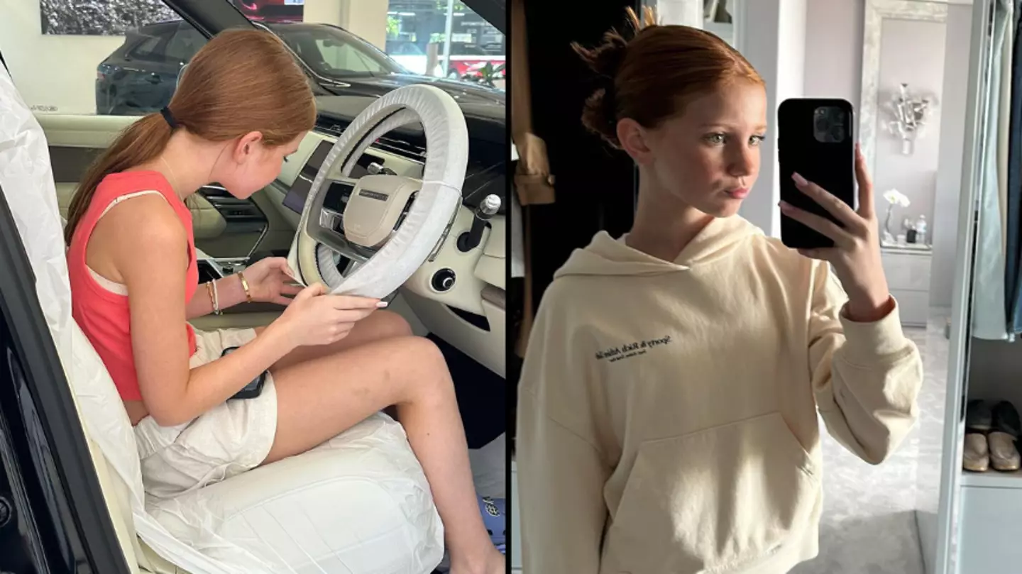 12-year-old millionaire goes shopping for new car and picks a very expensive Range Rover
