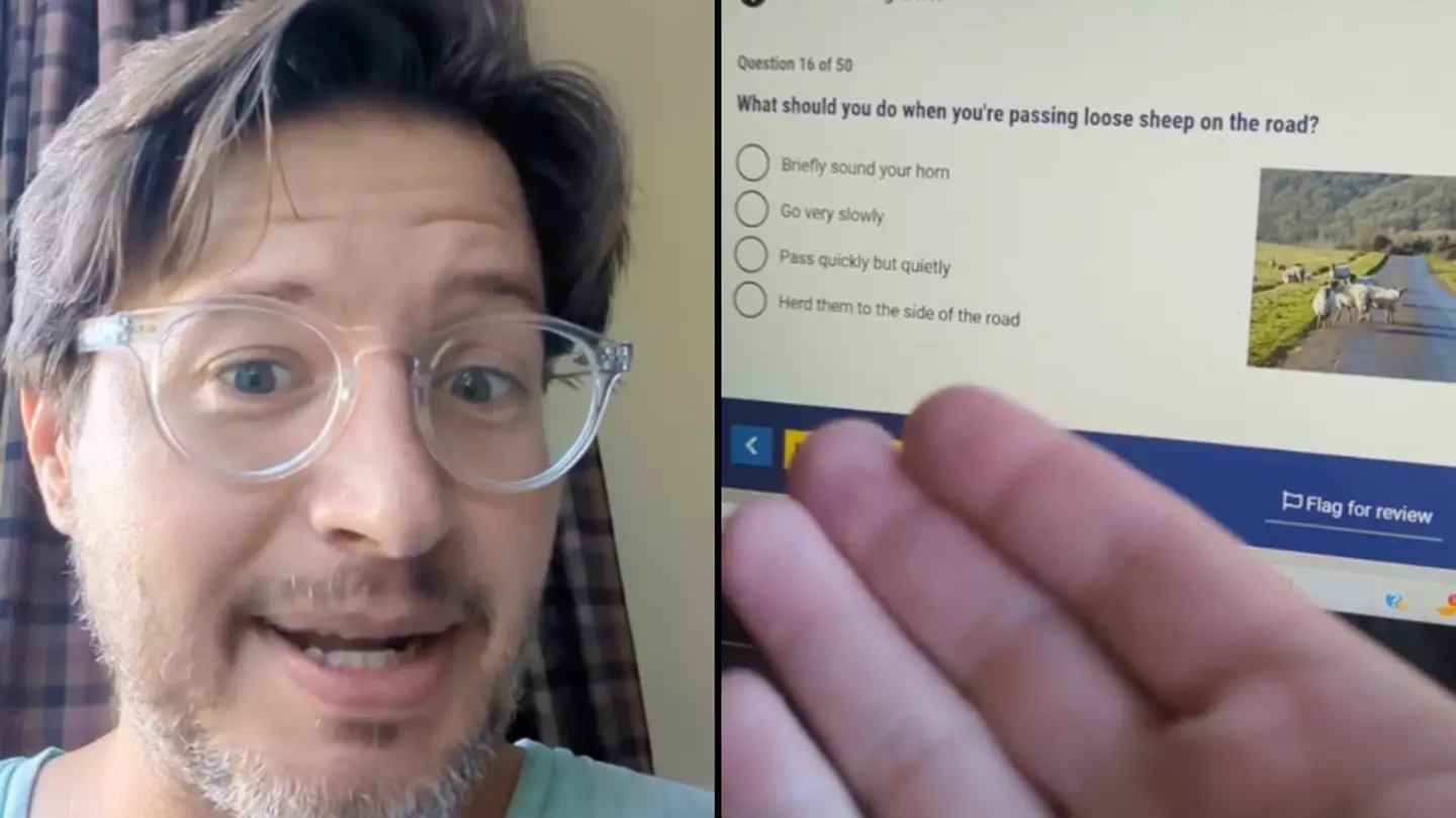 American has ‘wtf’ reaction to UK driving theory questions