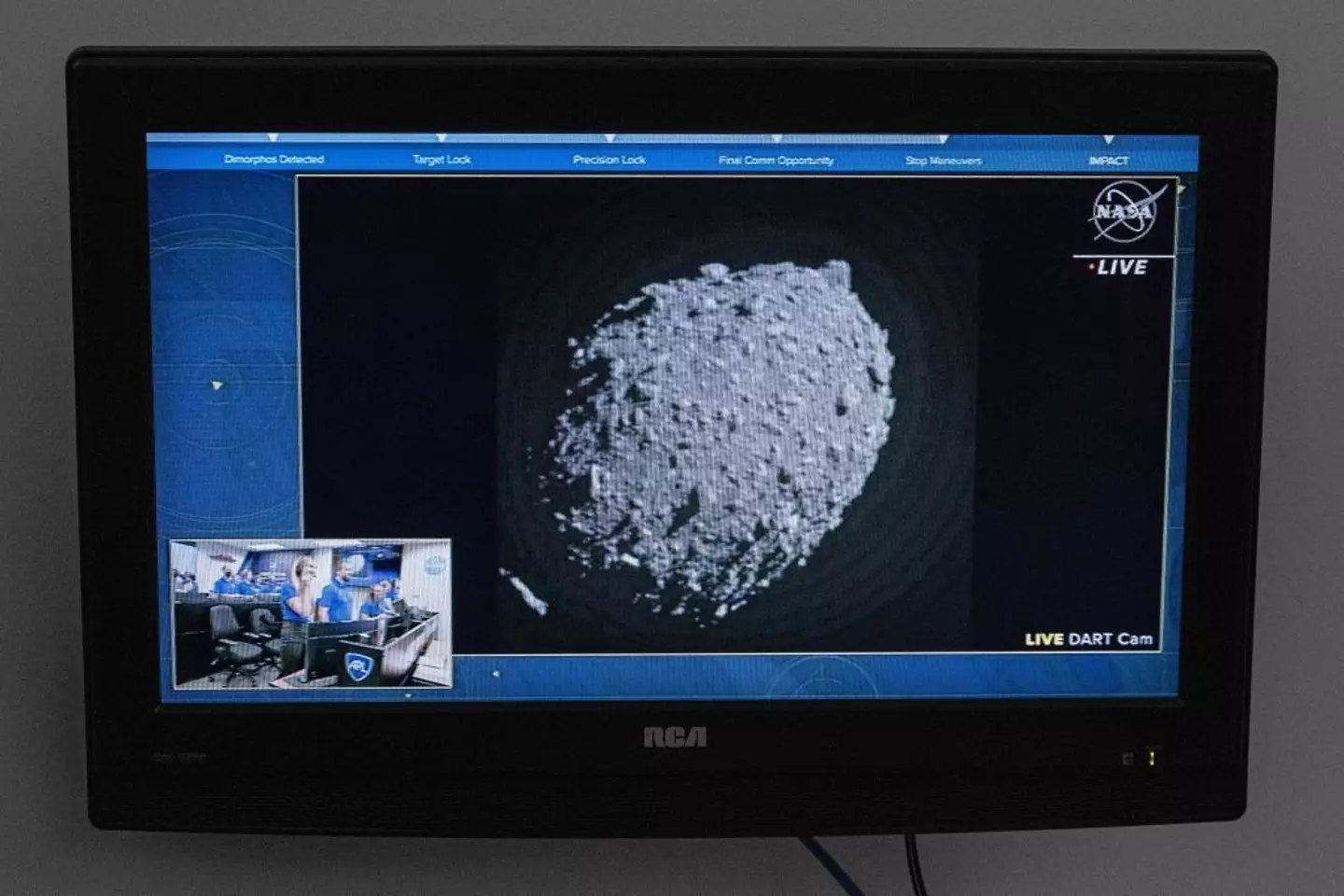 Debris of the asteroid was predominantly found in two clusters (Jim Watson/Getty)
