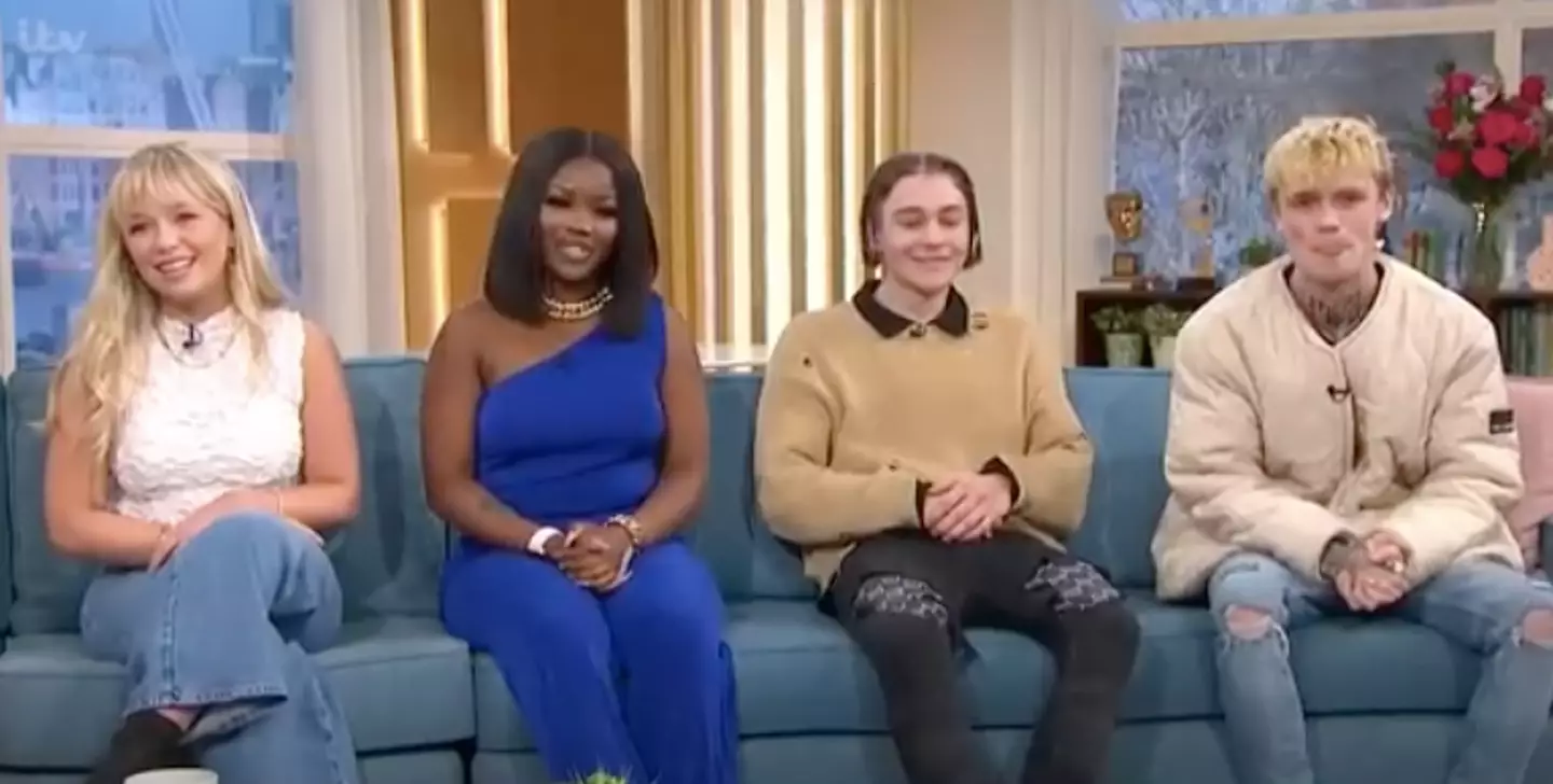 Connie was joined on the couch by fellow reality child stars including Natalie Okri and Bars & Melody.