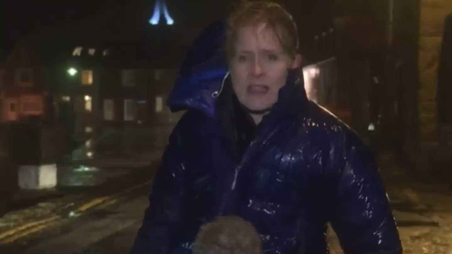 BBC Viewers Concerned For Reporter Outside During Storm Arwen