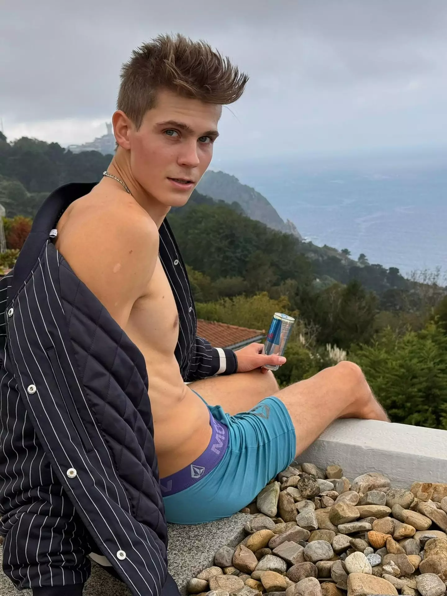 The athlete explained that he launched his OnlyFans to subsidise his Olympic bid (Supplied)