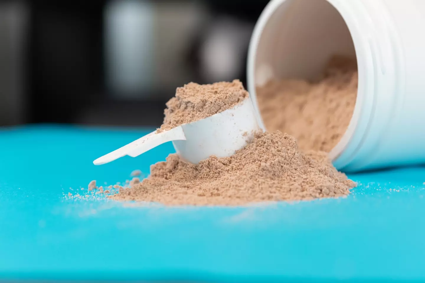 People have been disgusted after seeing a method of making protein powder.