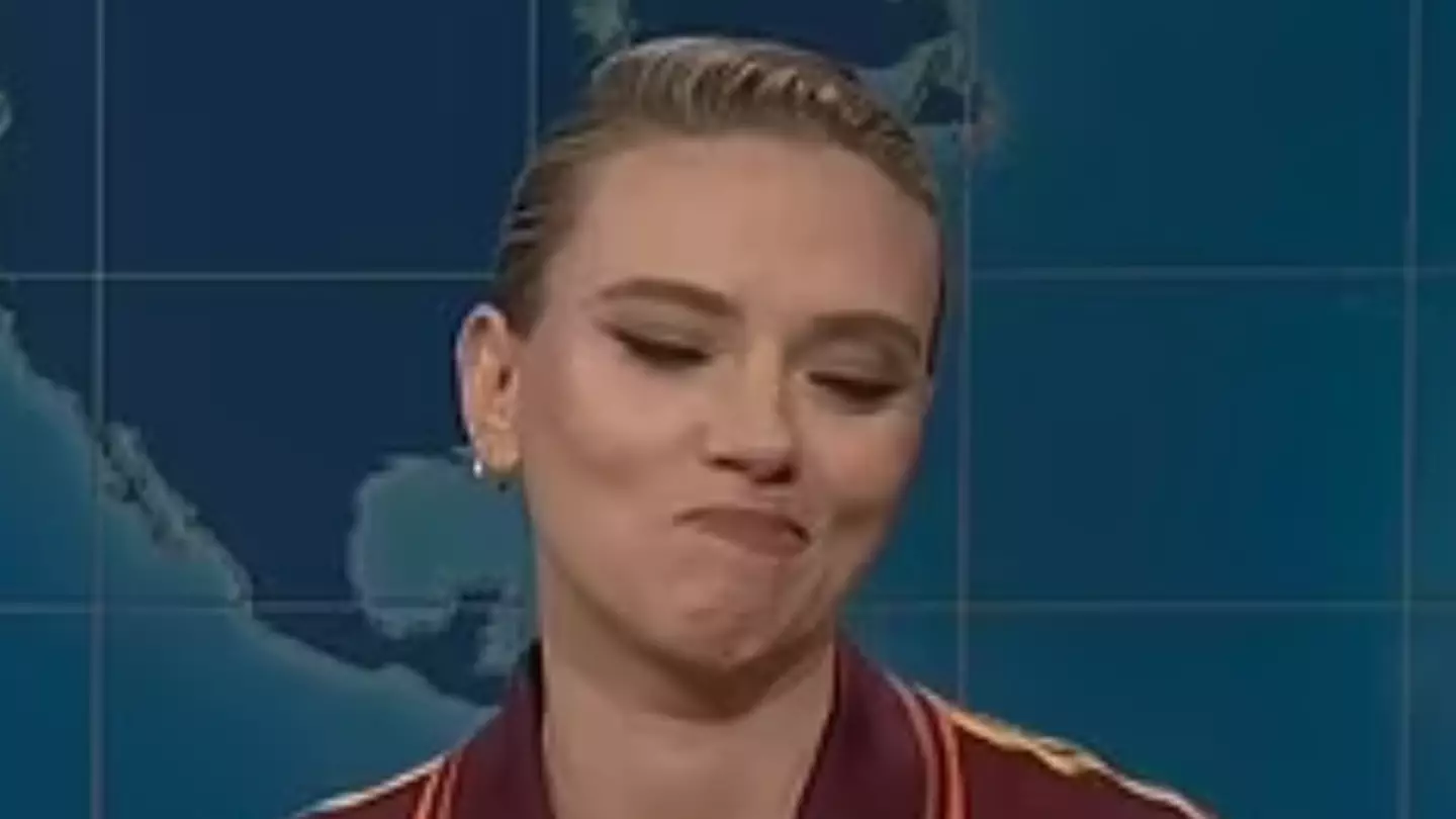 Scarlett Johansson gets revenge on SNL host as he apologises for making joke about intimate body part