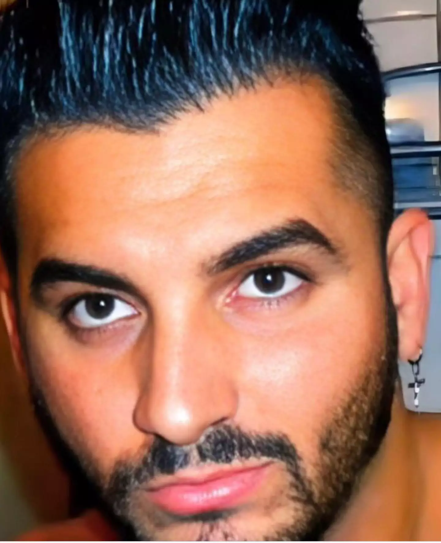 Anthony began his journey in his 20s. (Instagram/@the_black_alien_project)