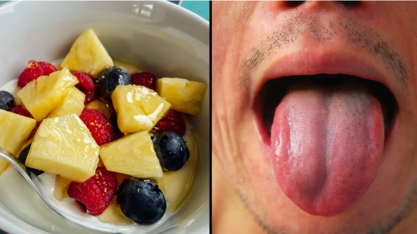 People horrified after finding out why their mouths tingle after eating pineapple
