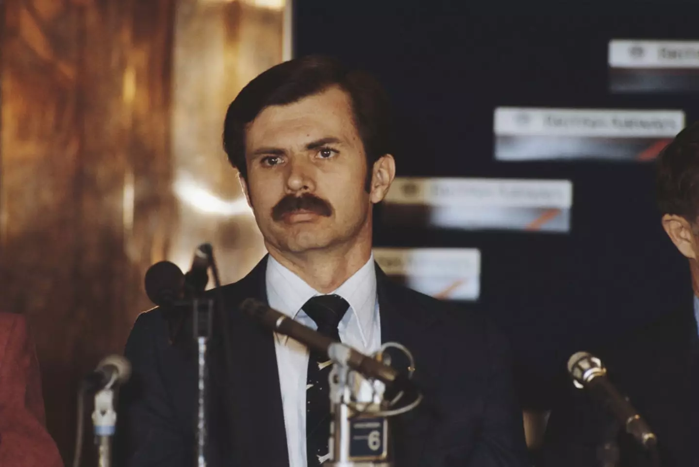 Astronaut Dale Gardner wasn't fazed that day (Fox Photos/Hulton Archive/Getty Images)