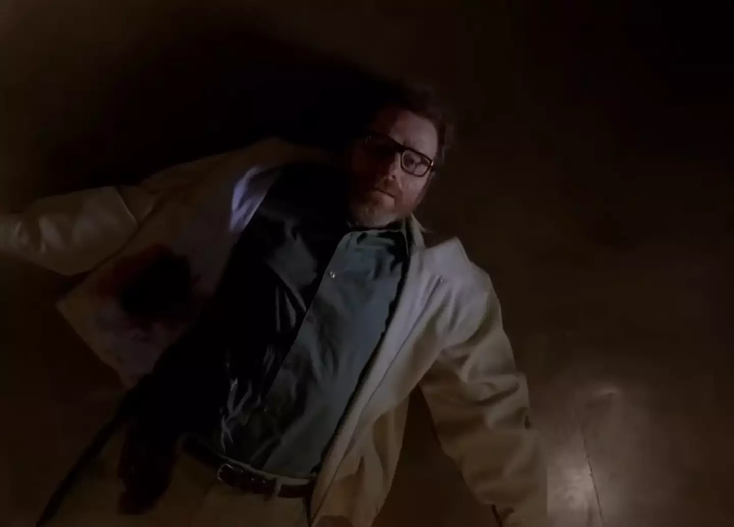 Honestly, it's a bit hard to see Walter White coming back from this. (AMC)
