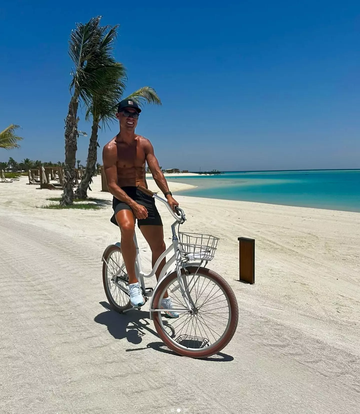 Ronaldo enjoying life in Saudi Arabia (Instagram / @cristiano)