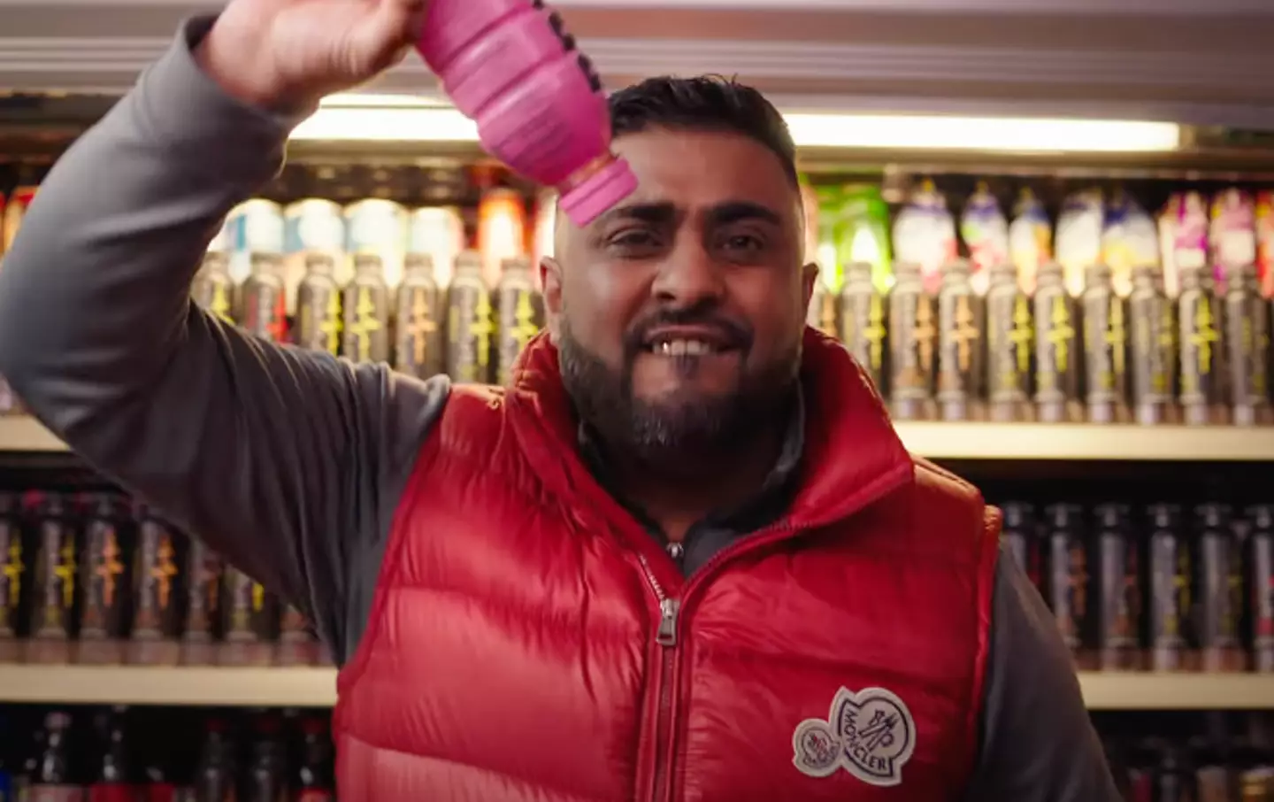 One father paid £1,000 to get his hands on some Prime energy drink.