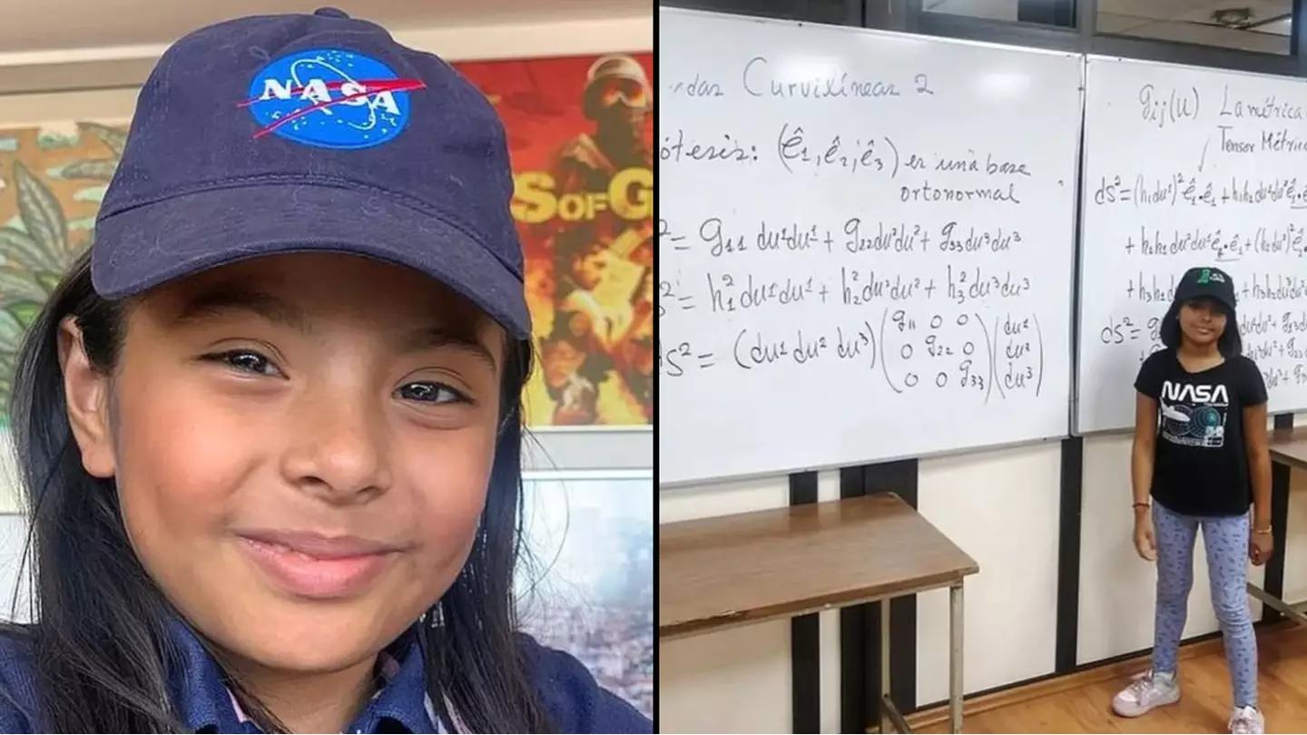 Bullied girl with autism who has IQ higher than Einstein now studying for masters degree aged 11