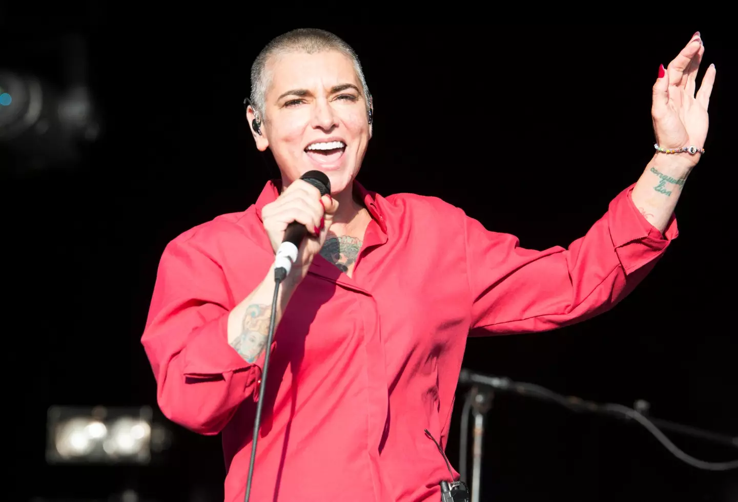 Sinéad O'Connor was also known as a controversial figure.