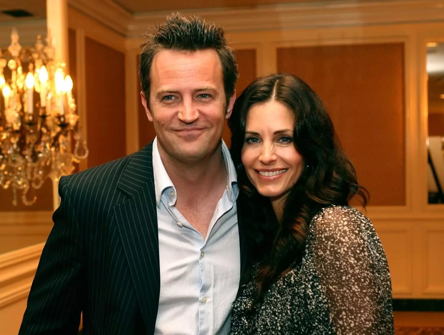 Courteney Cox paid heartfelt tribute to Matthew Perry and shared one of her favourite scenes of them together.
