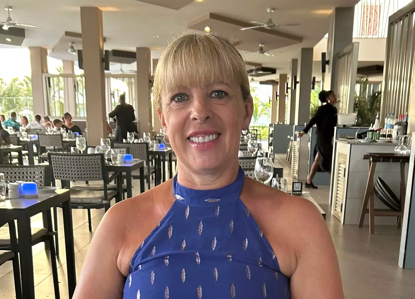 Diane Taylor is one of those involved in the lawsuit against TUI after falling ill on holiday (SWNS)