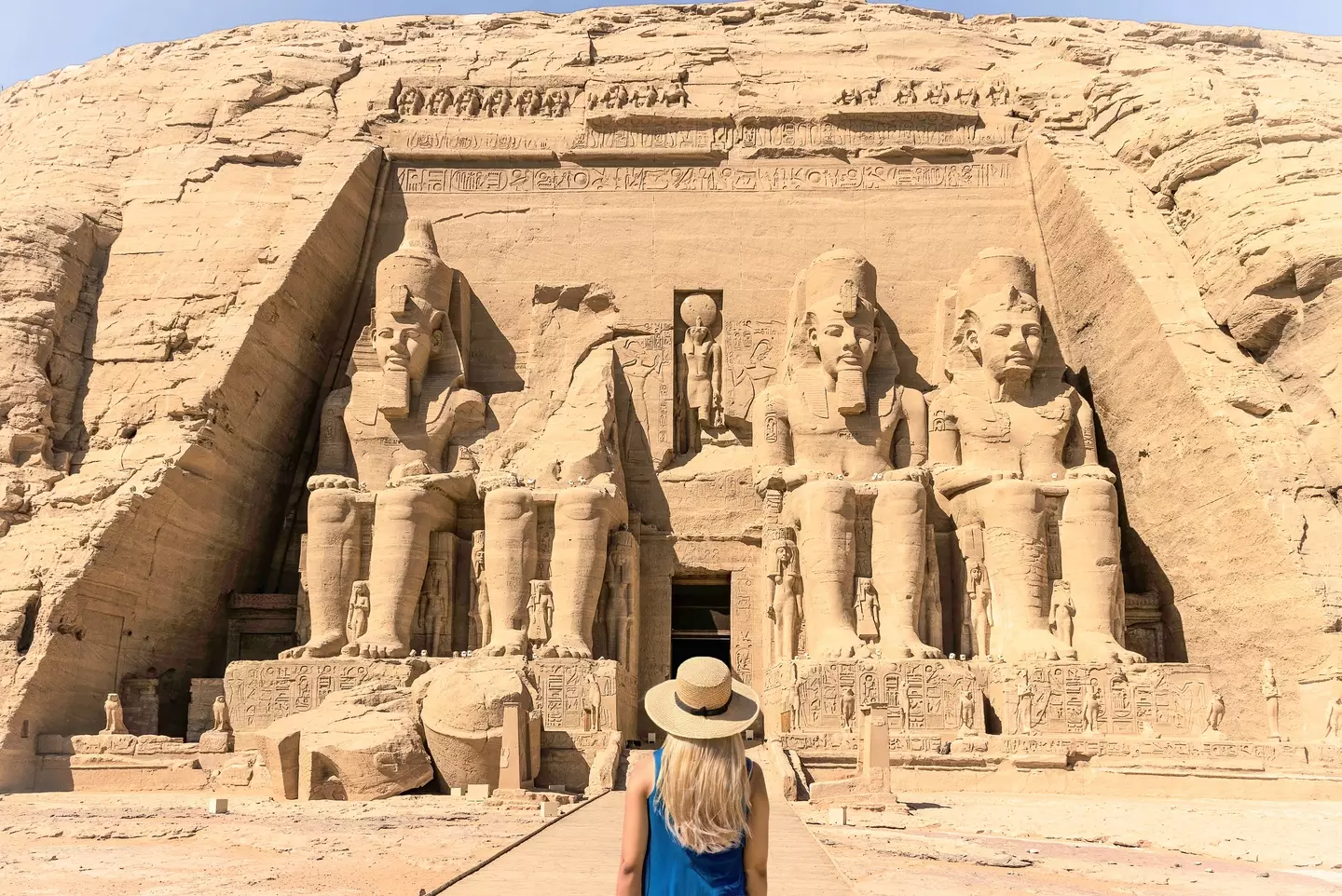 Abu Simbel temple in Egypt is hugely popular with Brits (Getty Stock Images)