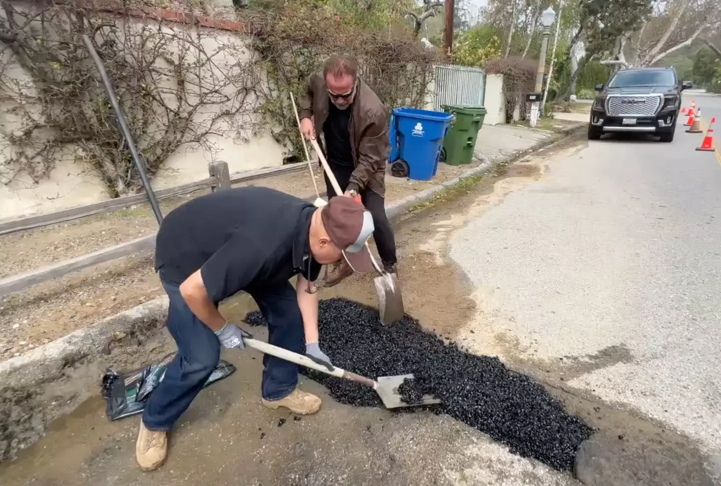 Arnie decided to take matters into his own hands.