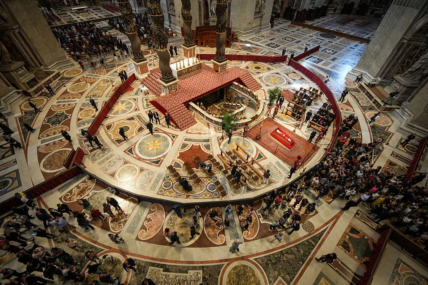 Mourners have gone to the Vatican in Rome to visit Pope Francis (Christopher Furlong/Getty Images)