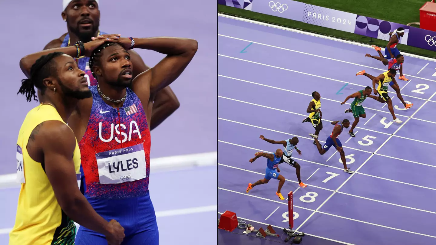 Noah Lyles' 10-word message to Jamaican rival Kishane Thompson during photo finish wait after 100m Olympics final