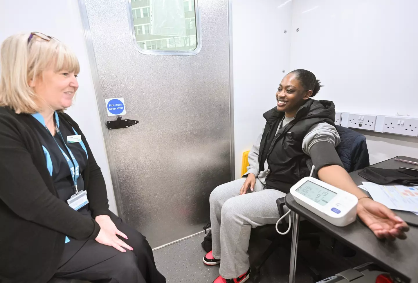 You've seen this test done before, if you're over 40 it might be an idea to get yourself checked (Anthony Devlin/Getty Images for NHS and DHSC)