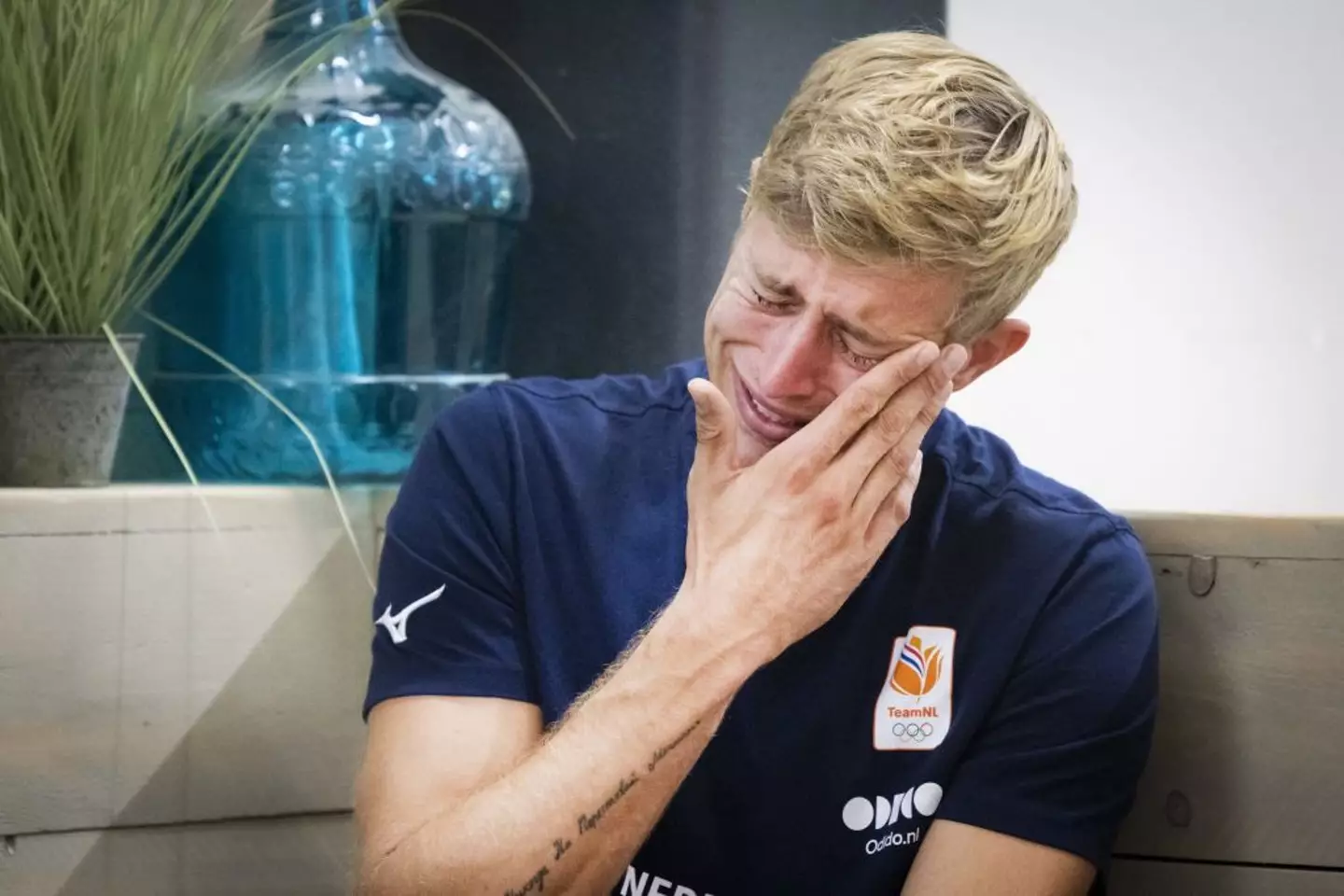 Steven van de Velde was convicted of three counts of raping a 12-year-old girl. (RAMON VAN FLYMEN/ANP/AFP via Getty Images)