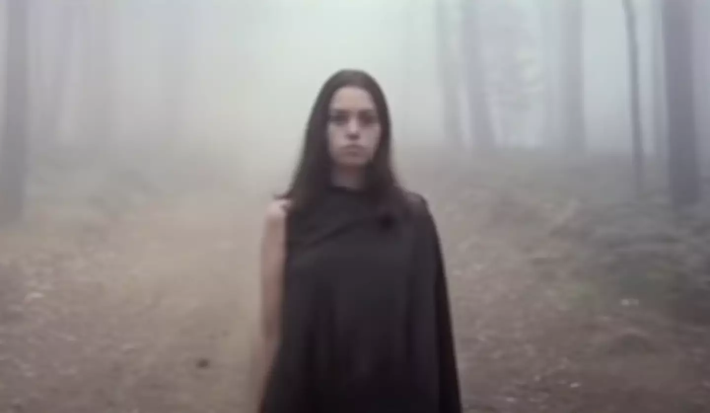 Female vampire is all about, that's right, a vampire. (Brux International Pictures)