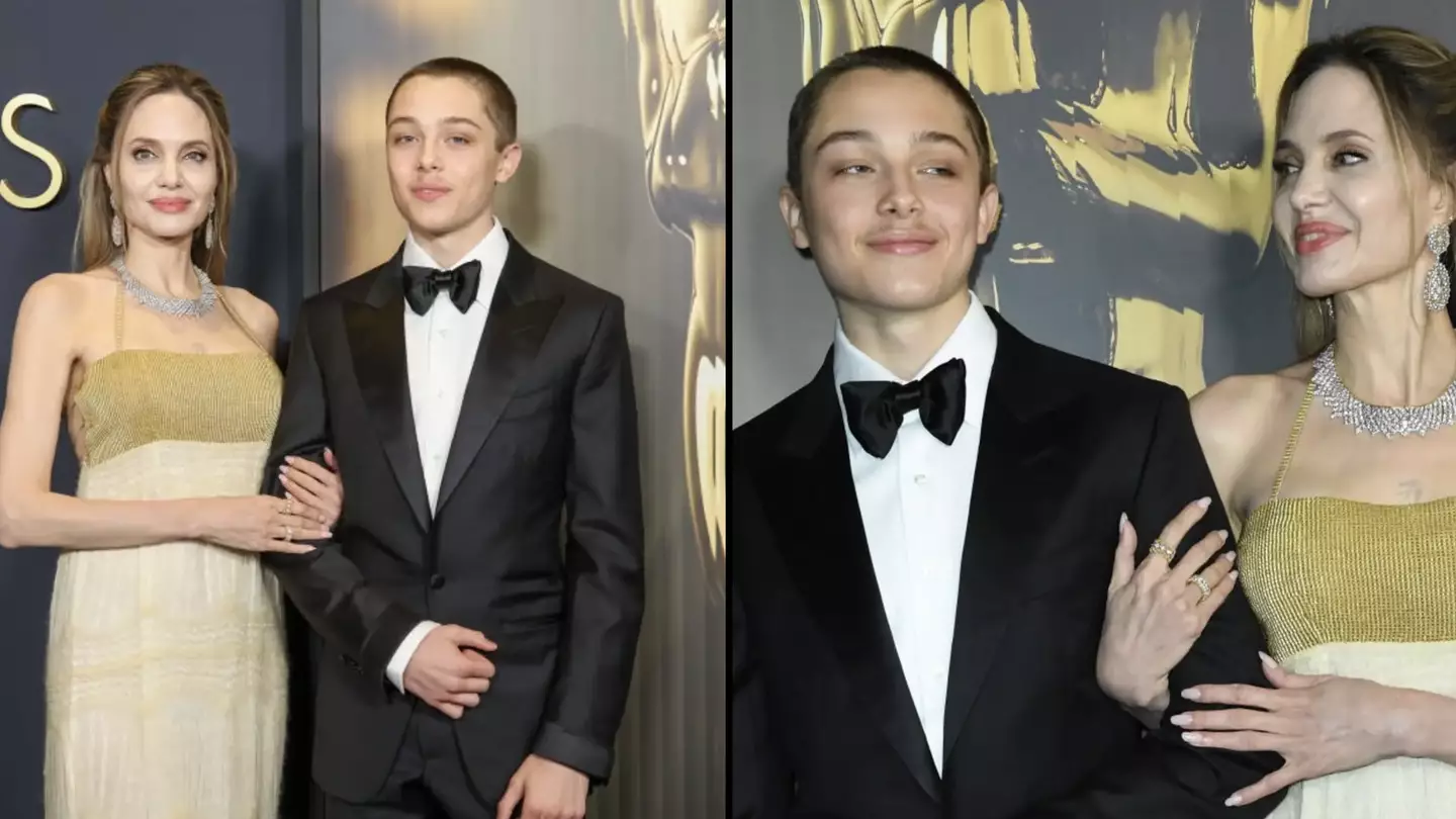 Angelina Jolie and Brad Pitt's rarely seen son makes first red carpet appearance in years