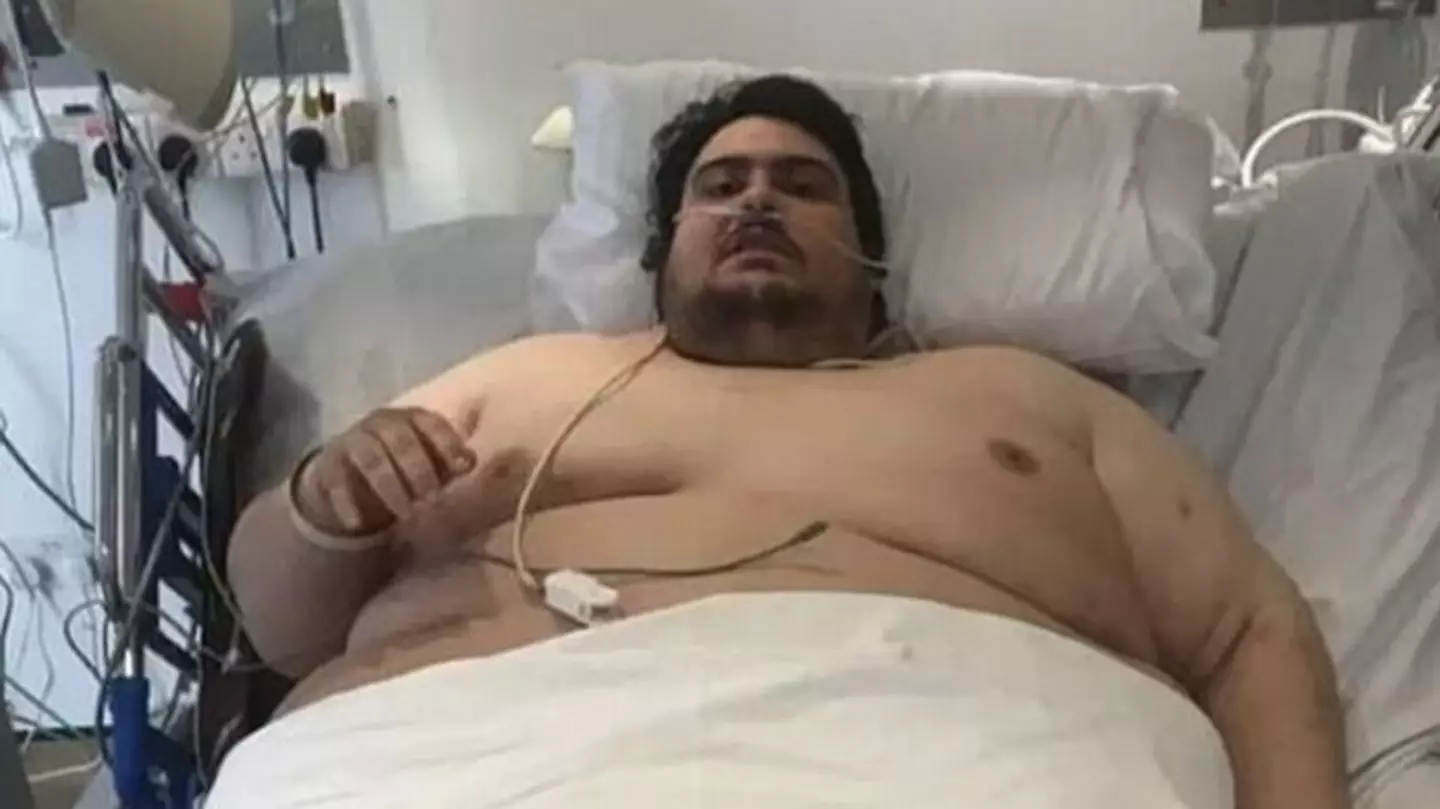 Britain's heaviest man threatens to call the police if nurses deny him fizzy drinks