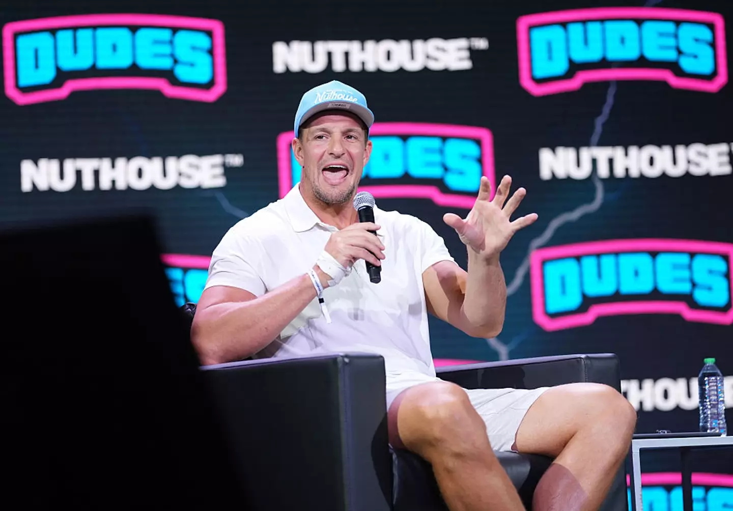 Gronkowski received some life-changing advice (John Nacion/Getty Images for Fanatics)