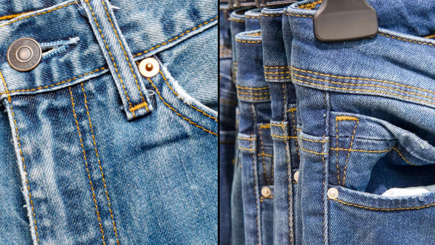 People are only just finding out what the metal studs on jeans are for