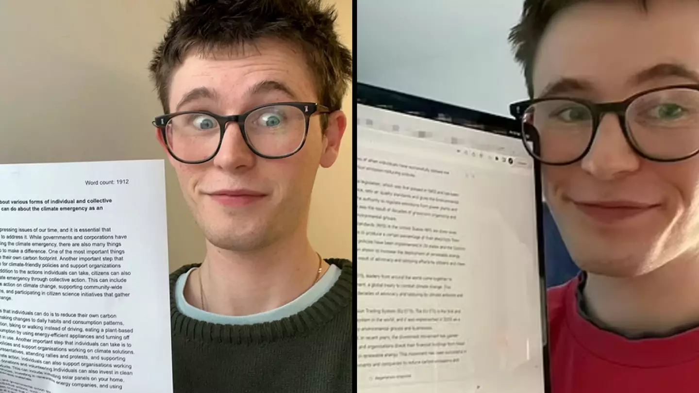 Lad successfully passes 2,000-word university essay by using a robot