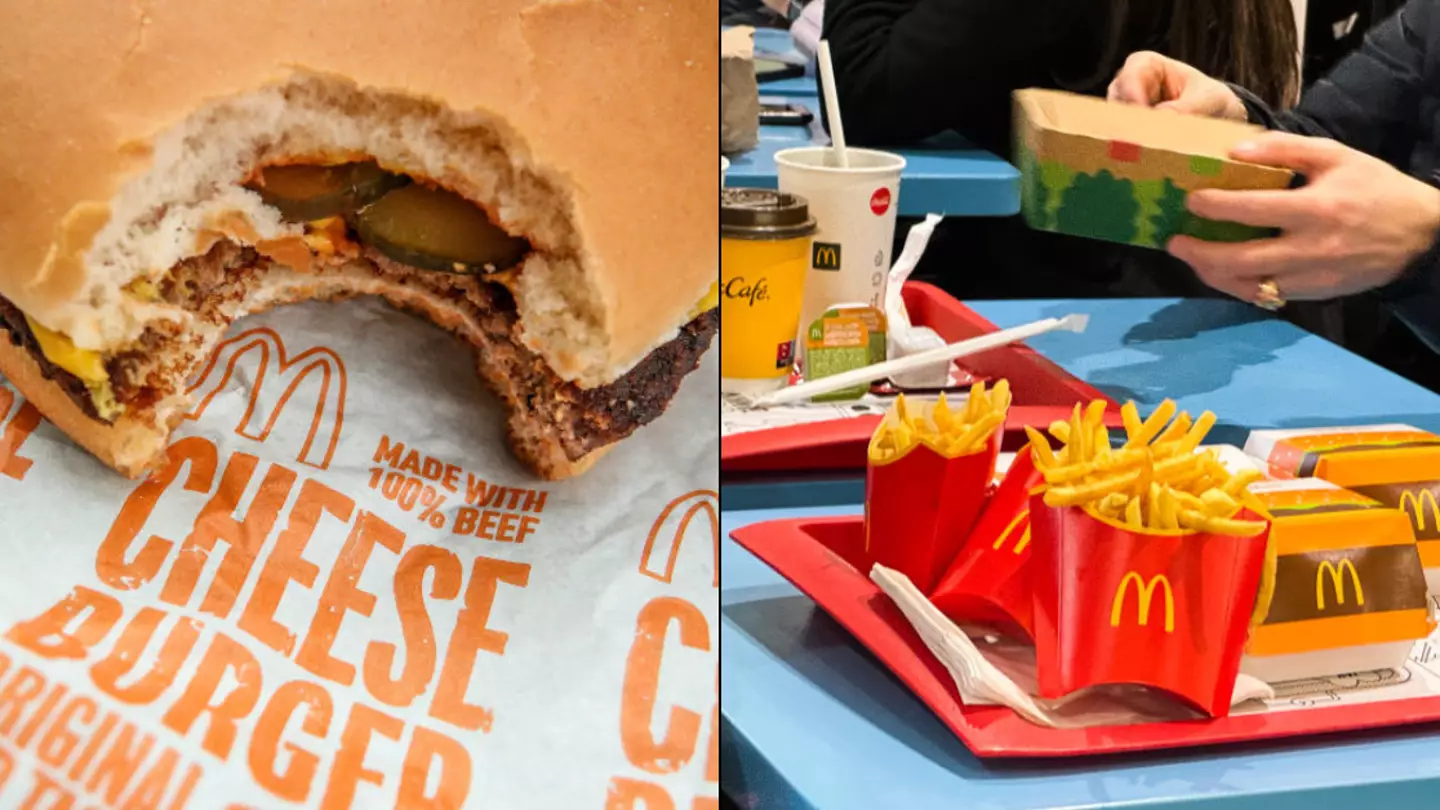 There's only one McDonald's burger that's cooked fresh instead of frozen