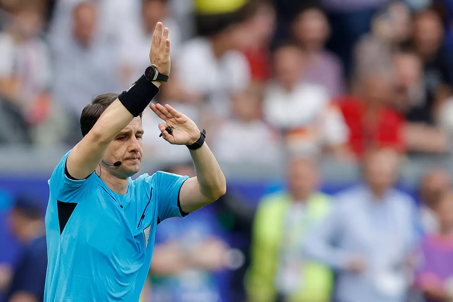 It is speedier and more accurate for referees to make decisions. (Eric Verhoeven/Soccrates/Getty Images)