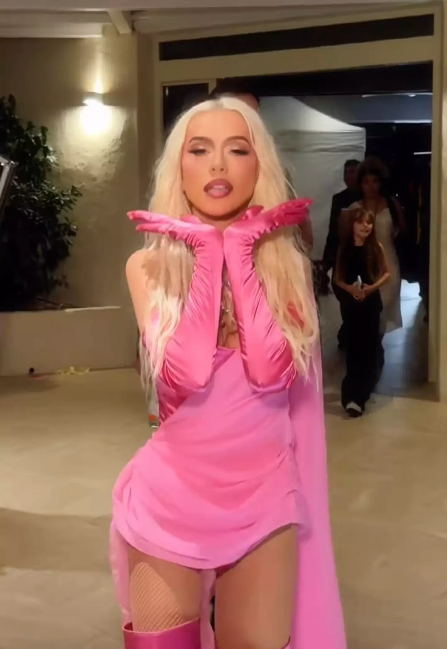 Christina Aguilera shared a 'reminder' for social media users to take heed of ahead of 2025 (Instagram/@xtina)