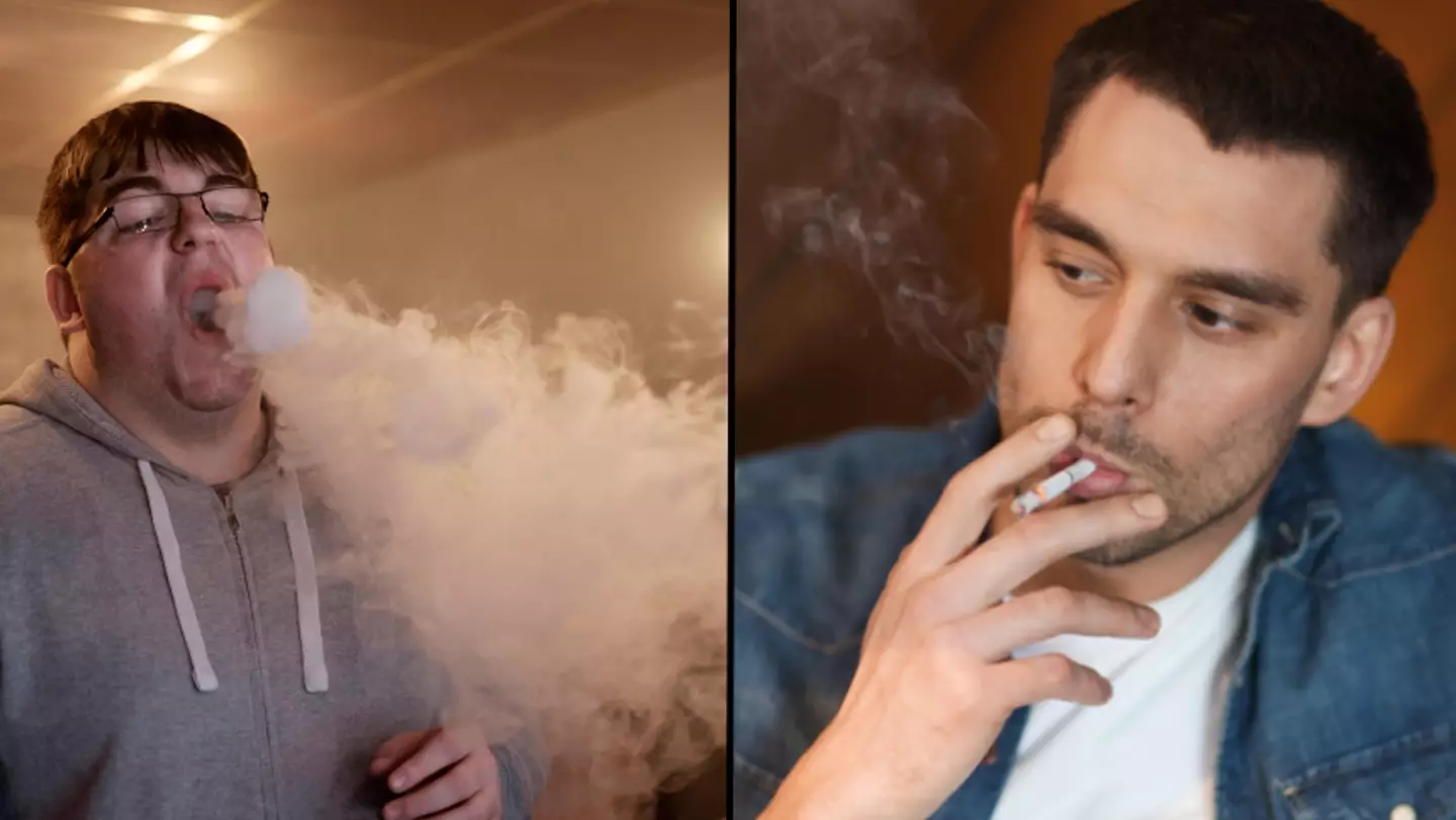 Vaping shown to have different effect on the lungs to smoking in new study