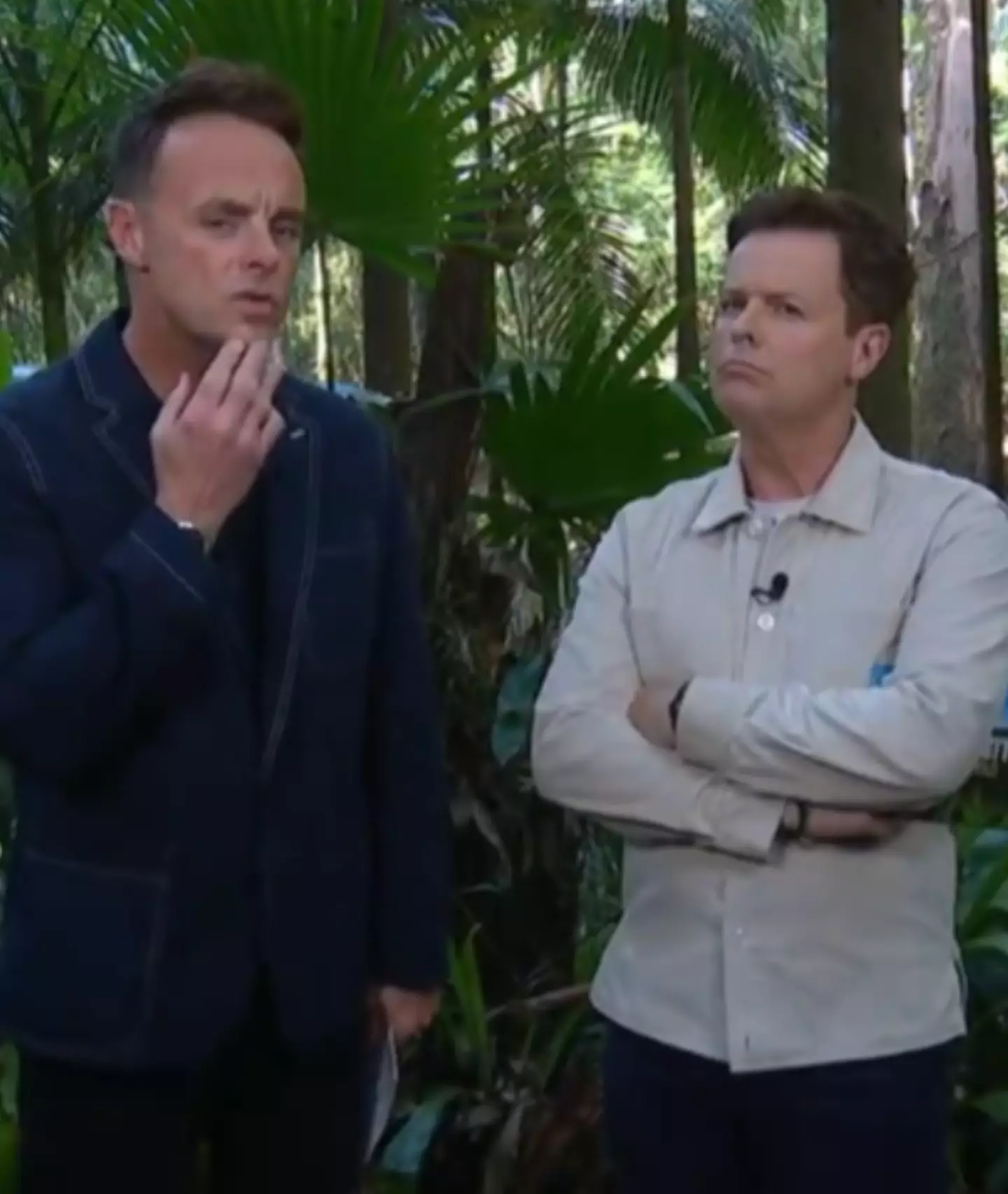 The camp might have managed a week but they've been caught out now. (ITV)