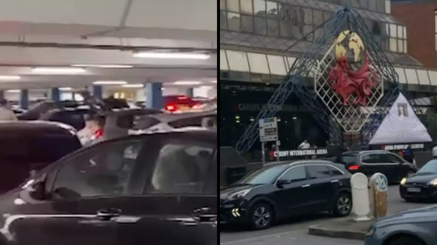 Easter shoppers abandon cars after being stuck in three-hour traffic chaos