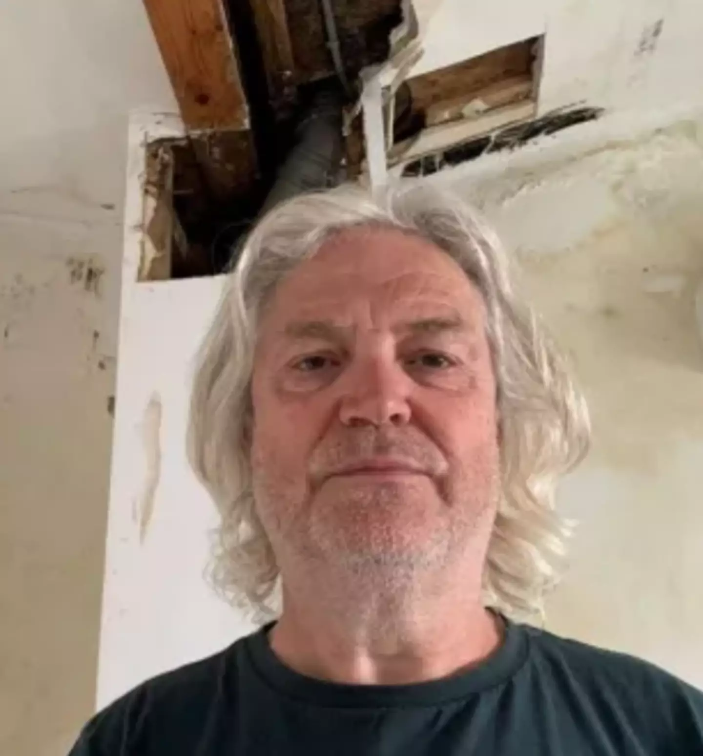 Peter Batt, 59, is not happy with the situation. (SWNS)