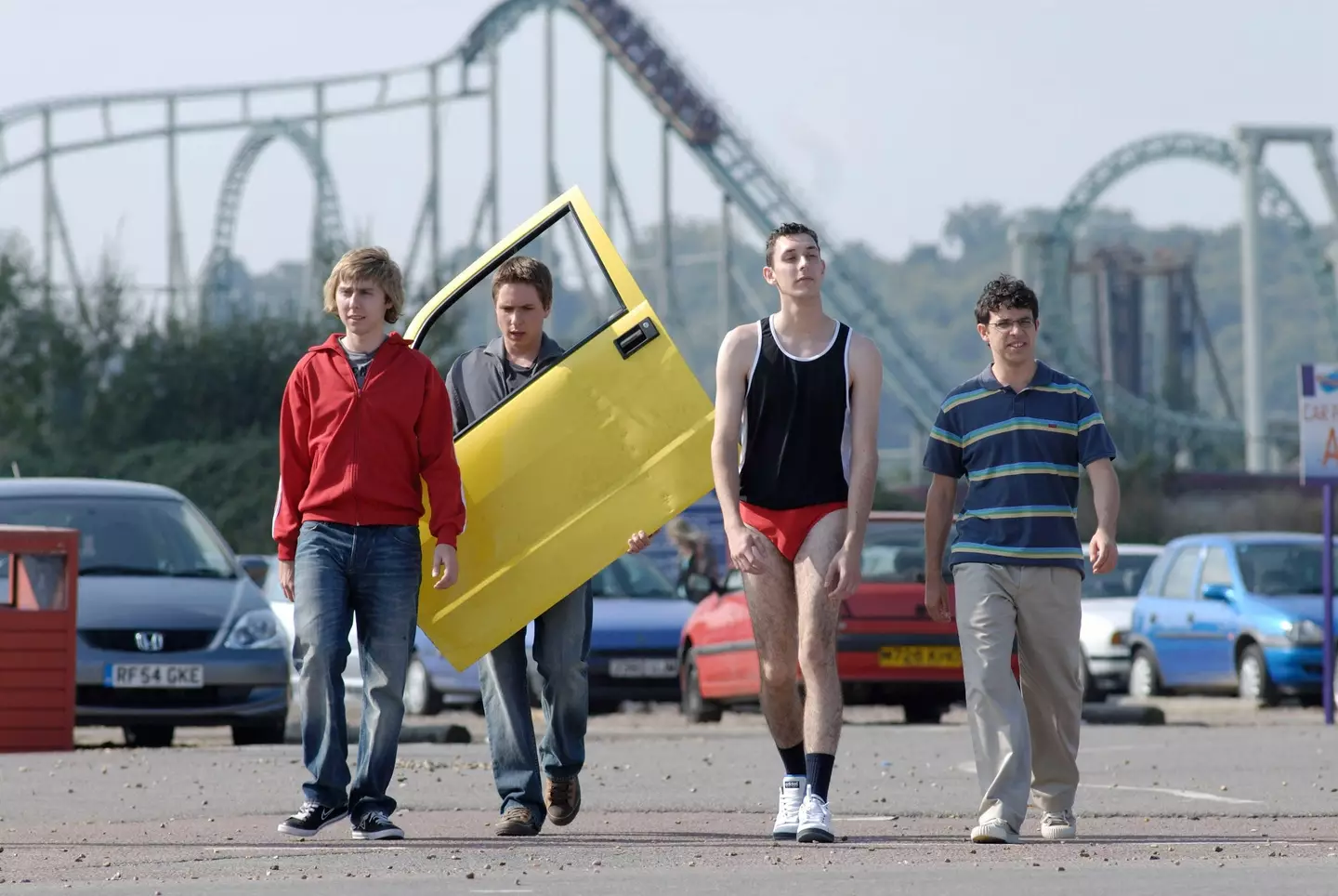 Finding a fresh clip from The Inbetweeners is a rare treat.